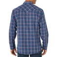 thumbnail image 2 of Wrangler Men's Long Sleeve 2 Pocket Plaid Woven Western Shirt, 2 of 4