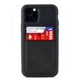 thumbnail image 2 of Dockem iPhone 11 Pro BIO M2B Wallet Case; Friendly Materials, Built-in Metal Plate, 2 Card Slots, Black/Black, 2 of 9