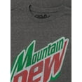 thumbnail image 2 of Tee Luv Men's Mountain Dew Distressed Soda Logo Shirt (L), 2 of 6