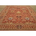 thumbnail image 3 of Hand-tufted Wool Rust Traditional Oriental Morris Rug, 3 of 3