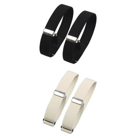 4 Pieces Fashion Men Shirt Sleeve Holder Elastic Armbands Women