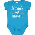 thumbnail image 3 of Inktastic Nana's Favorite- Heart Grandchild Boys or Girls Baby Bodysuit, 3 of 5