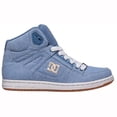 thumbnail image 2 of DC Women's Rebound High TX SE Sneakers Blue Textile Rubber 6 B, 2 of 2