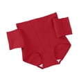 thumbnail image 6 of akafmk Plus Size High Waisted Briefs for Women Adjustable Buckle Tummy Controlls Everyday Panties Breathable Butt Lift Shapewear Underwears, 6 of 7
