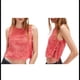 thumbnail image 2 of Camisetas Sin Mangas para Mujer Y2K, Cuello Cuadrado, Sin Mangas, con Lazo, Blusa Corta de Verano Elegante para Salir. Rojo M, 2 of 7