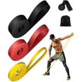 thumbnail image 1 of Resistance Bands [Set of 3] long resistance band for Men Women with 3 Different Resistance Levels Gym Bands Resistance for Exercise Training, 1 of 5