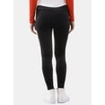 thumbnail image 4 of No Boundaries Velour Leggings, 1 or 2-Pack, Women's and Women's Plus, 4 of 6