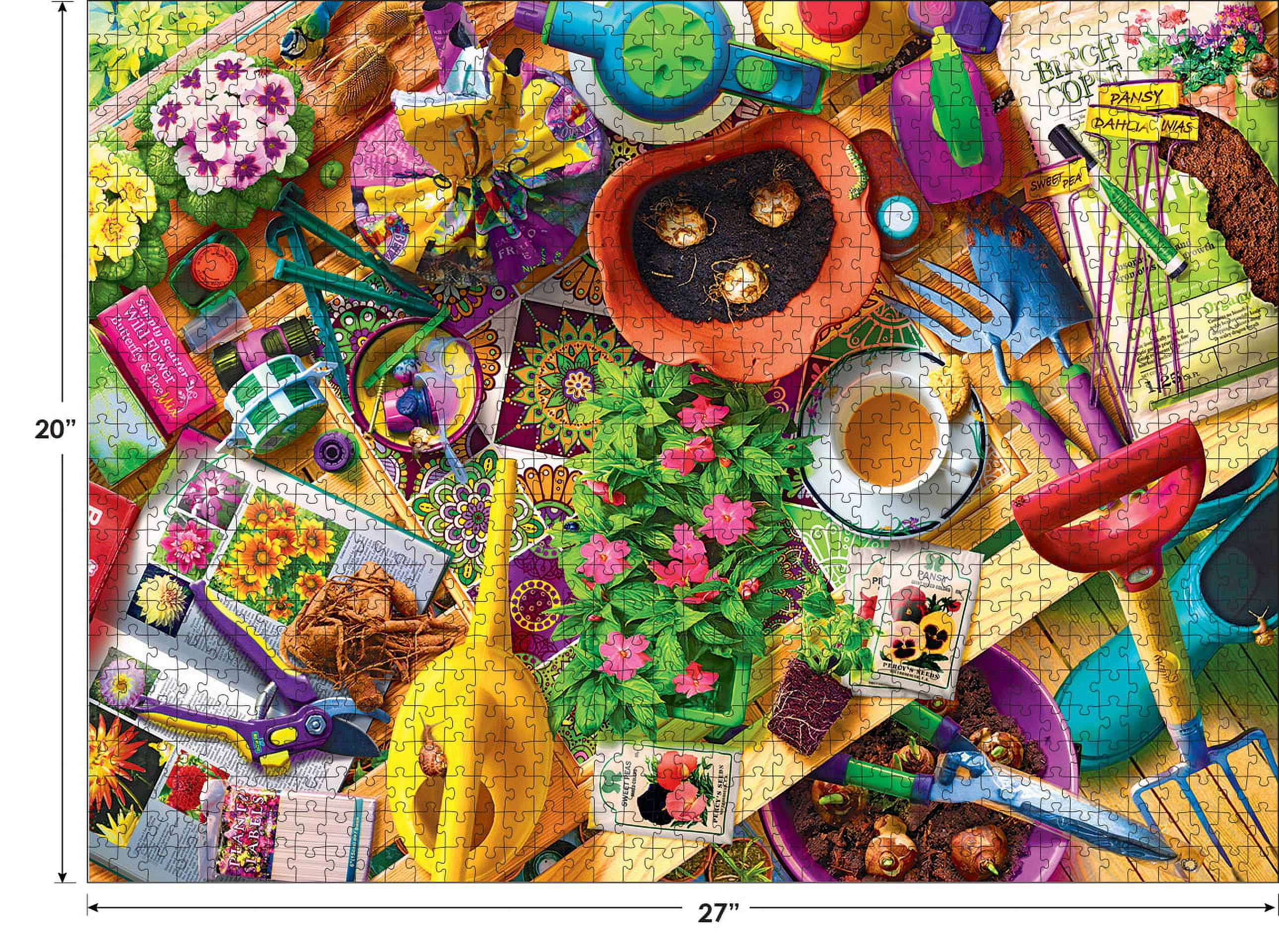 Cra-Z-Art Kodak 1000-Piece Puzzle Inside the Gardner's Shed Adult Jigsaw Puzzle