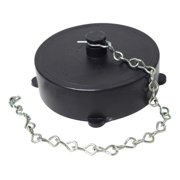 Valterra Products, Inc. F02-2018 3" Female Thread Cap with 10" Chain