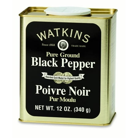 watkins 340g spices poivre moulu poivres