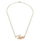 thumbnail image 5 of Collar de cadena de letra Zulema AMOR Oro, 5 of 8