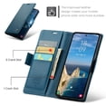 thumbnail image 3 of CaseMe Funda de Cuero para Samsung Galaxy S26 Ultra 5G con Bloqueo RFID, para Samsung Galaxy S26 Ultra 5G Funda para Mujer y Hombre, Tarjetero con Cierre Magnético, Funda Tipo Folio, Azul, 3 of 11