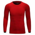 thumbnail image 2 of Men's Long Sleeve Thermal Underwear Winter Warm Basic Crew Tops Shirt, 2 of 3