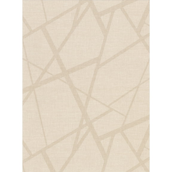Warner Avatar Cream Abstract Geometric Wallpaper