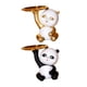 thumbnail image 1 of Estatua de bandeja de almacenamiento de escultura de panda multiusos para vivir, 1 of 9
