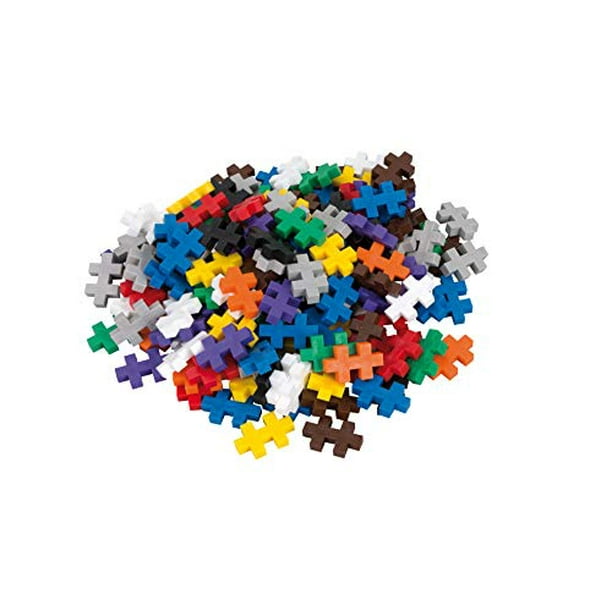 PLUS PLUS – Basic Mix - 300 Piece, Construction Building Stem/Steam Toy,  Mini Puzzle Blocks for Kids 