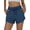 Navy, variant on Womens Sweat Shorts High Waisted Running Gym Workout Shorts Summer Casual Shorts with Pockets,White-Floral,M
