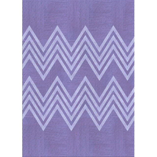 Ahgly Company Machine Washable Indoor Rectangle Transitional Purple Mimosa Purple Area Rugs, 2' x 3'