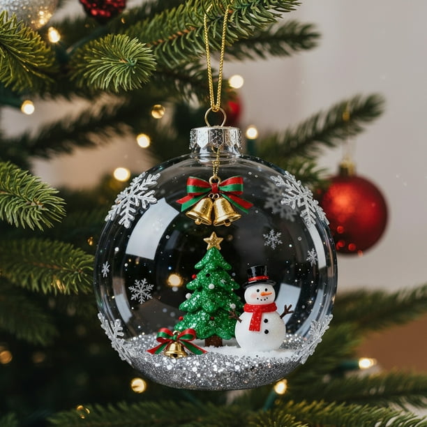 Christmas Decorations Hanging Hanging Decoration Yak Flat Hanging Christmas Tree Hanging Decoration Car Decoration Set 5Pcs
