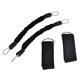 thumbnail image 2 of de resistencia para piernas con correas de tobillo Entrenamiento de resistencia Entrenamiento de entrenamiento de yoga negro shamjiam banda de resistencia para piernas, 2 of 9