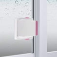thumbnail image 1 of Sliding Door Lock, 4 Pack Child Safety Sliding Glass Door Lock for Sliding Glass Doors, Sliding Windows, Sliding Closet, etc. Easy to Installation Provides More Security for Your Baby and Pets, 1 of 5