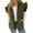 Green, variant on Clearance! Lisingtool Womens Cardigan Women's Mid Long Puffer Vest Ruffle Sleeve Button Down Bubble Jackets Quilted Puffy Outerwear Promotion Sale
