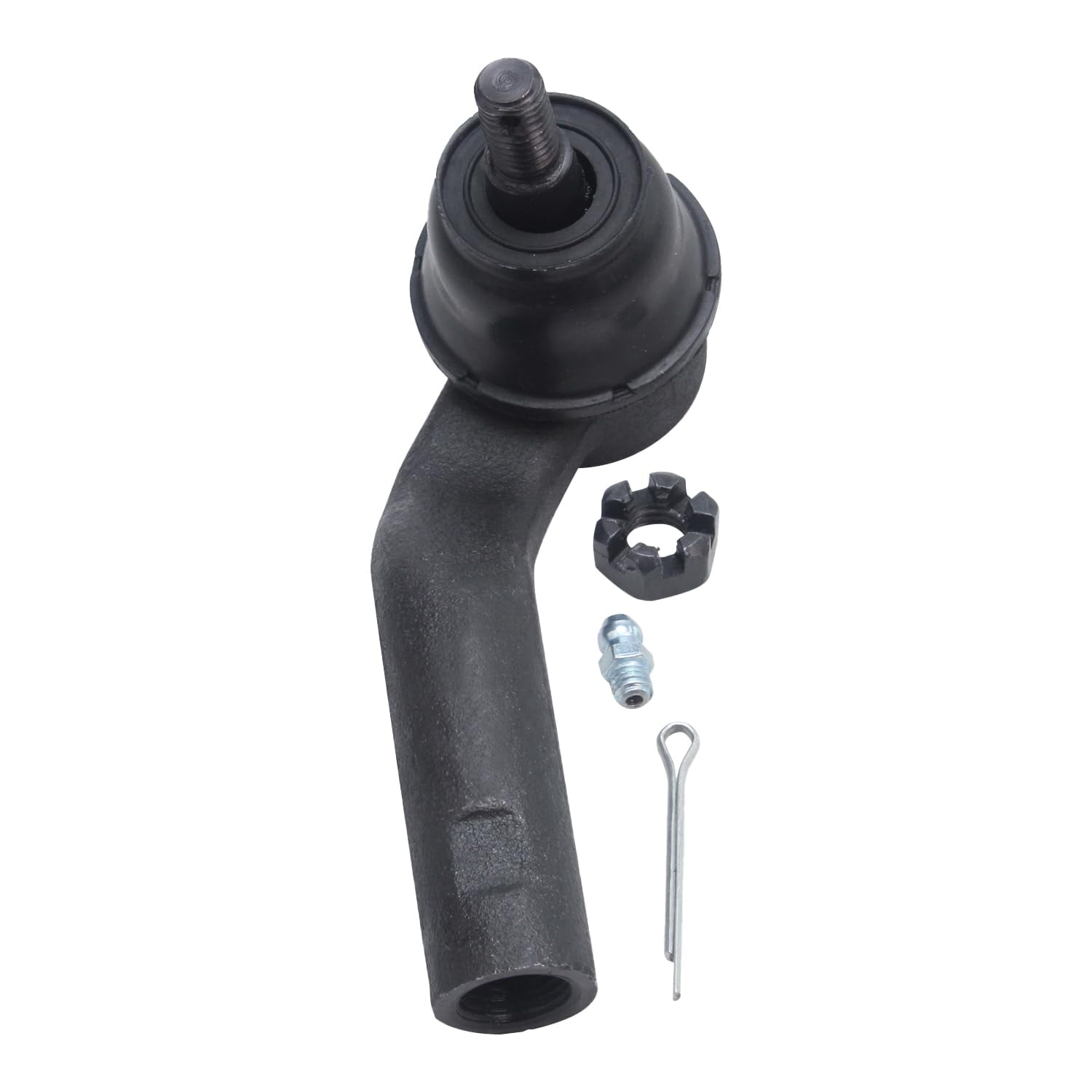 Detroit Axle - Front 2pc Tie Rods for Ford C-Max Escape Focus Transit Connect Lincoln MKC, 2013 2014 2015 2016 2017 2018 2019, 2 Outer Tie Rod Ends Replacement