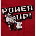 thumbnail image 2 of Popeye Pixel Cartoon Spinach Power Up Unisex Plus Size Graphic Tee Brisco Brands 5X, 2 of 4