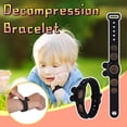 thumbnail image 2 of Bracelet Sensoriel Simple en Forme de Frog, Jouet de Décompression en Silicone, Bracelet de Jeu Sensoriel Frog Kawaii, Mini Flip Finger Press (Noir, 1 Pce), 2 of 8