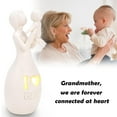 thumbnail image 4 of Grandmother & Grandchild Figurines Candle Holder Statue Birthday Gift for Grandma or Mom from Grandson Granddaughter Mother's Day Gifts, 4 of 7