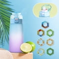 thumbnail image 3 of 600ml Bottle, Update Water Bottle Up Set With 7 Capsules Drinking Straw, Outdoor Water Bottle, 3 of 3