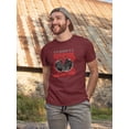 thumbnail image 2 of Destroyed World Techno Style T-Shirt Men -Image by Shutterstock, Male Medium, 2 of 4