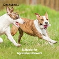 thumbnail image 2 of MASBRILL Dog Toys for Aggressive Chewers, Indestructible Durable Dog Chew Toys, Non-Toxic Food Grade Nylon Dog Bone Toy Reduces Boredom, For Small Medium and Large Breed, 2 of 7
