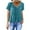 Sky Blue, variant on Cqxid525 T-Shirts for Women Women's Casual Summer T Shirts Short Sleeve V Neck Tops Tshirts