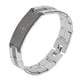 thumbnail image 1 of Pulsera Charm Cuff jinwen de acero inoxidable con grabado en inglés Plata, 1 of 8