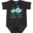 thumbnail image 3 of Inktastic My Mimi Loves Me Boys or Girls Baby Bodysuit, 3 of 5
