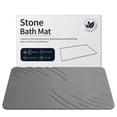 thumbnail image 1 of Alfombra de baño Stone ZIKIBL Diatomaceous Earth, antideslizante, gris, 60 x 40, 1 of 6
