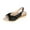 Black, variant on Sandals Women Open-toe Espadrilles Wedges Shoes Slingback Mid Low Heel Canvas Bow Dress Sandals Sandals Women