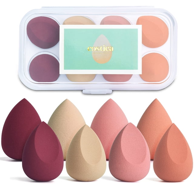 Set de esponjas de maquillaje COSTICA Blender Flawless Liquid 8 piezas