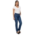 thumbnail image 3 of Pantalón Recto Britos Jeans Mujer Azul Magic Pomp 025253, 3 of 5