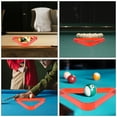 thumbnail image 3 of LOLIPPYY 2Pcs Red Triangle Billiard Rack Pc Material Perfect for Home and Pub Pool Games, 3 of 8