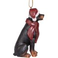 thumbnail image 2 of shiyou-JH576316 Rottweiler Sculpture d'Ornement de Chien de Vacances, Multicolore, 2 of 4