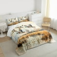 thumbnail image 4 of Manfei Country Mallard Duck Full Size Comforter Sets,Western Rustic Farm Bedding Comforter Set,Wild Country Animal Bedding Sets For Child,Ultra Soft Home Decor Reversible,3pcs, 4 of 9