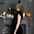thumbnail image 7 of TAIAOJING Halloween Cat Therian Mask and Tail Set Animal Mask Furry Mask, Cat Half Mask for Masquerade, 7 of 7