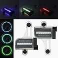 thumbnail image 5 of Dos lados 14 Led Color motocicleta bicicleta rueda señal luz neumático radios luz con 30 patrones, accesorios de bicicleta, 5 of 5