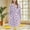 Purple-08, variant on LIBRCLO Robes for Women Cozy Soft Fleece Hooded Pajamas Printed Warm Casual Home Loungewear