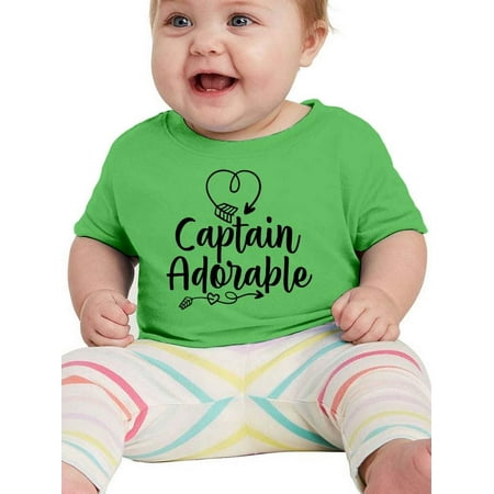 

Captain Adorable T-Shirt Infant -Smartprints Designs 18 Months