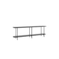 thumbnail image 4 of Manhattan Comfort Console Table d'Appoint Celine 70.86 avec Pieds en Acier Noir, 4 of 5