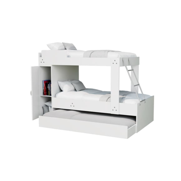 Litera Triple Blanco Trilitera con Armario