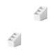 thumbnail image 3 of Caja organizadora de almacenamiento de escritorio Naiovety portalápices cuadrado de plástico Blanco S 2Conjunto, 3 of 6